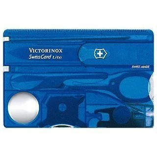 Victorinox Swiss Card Lite Blue Transparent 4 Victorinox Swiss Card Lite Blue Transparent - Image 2