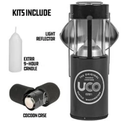 UCO 9 Hour Original Lantern Kit - Grey