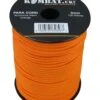 100m Paracord Reel Shock Cord- Kombat - Neon Orange