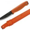 Condor Terrasaur Knife 4.15" 1095 Carbon Steel Blade, Orange Polypropylene Handle And Sheath