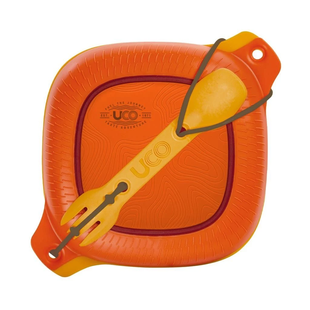 UCO 4pc Elements Bamboo Mess Kit - Orange/Yellow 5 UCO 4pc Elements Bamboo Mess Kit - Orange/Yellow - Image 3