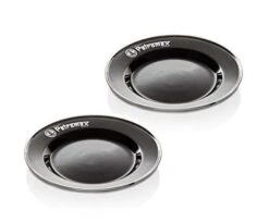 Petromax Enamel Plates Black (2 Piece)