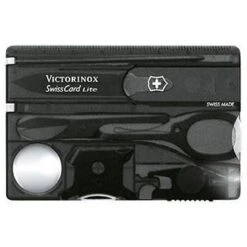 Victorinox Swiss Card Lite Black Transparent -Outdoor Camping Survival Store 3fb15bb3fe4e89cb518751c5a9011eb5