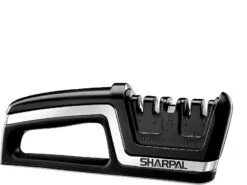 Sharpal Professional 5-in-1 Knife & Scissors Sharpener W/Tungsten Carbide Blades, Ceramic Blades, Weighted, Rubber Coated Base 9 Sharpal Professional 5-in-1 Knife & Scissors Sharpener W/Tungsten Carbide Blades, Ceramic Blades, Weighted, Rubber Coated Base -Outdoor Camping Survival Store 407955ff60708a343256d561b819fdbe
