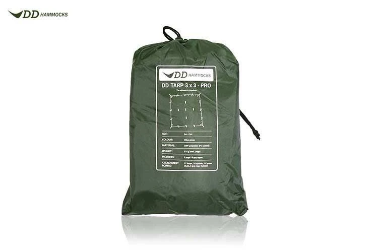 DD Tarp 3x3m Pro Olive Green 4 DD Tarp 3x3m Pro Olive Green - Image 2