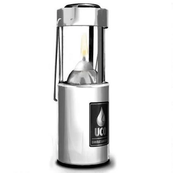 UCO 9 Hour Original Candle Lantern Polished Aluminium 3 UCO 9 Hour Original Candle Lantern Polished Aluminium