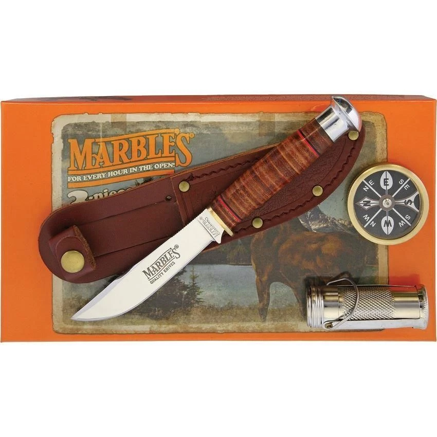 Marbles Fixed Blade Hunting Gift Set 3 Marbles Fixed Blade Hunting Gift Set