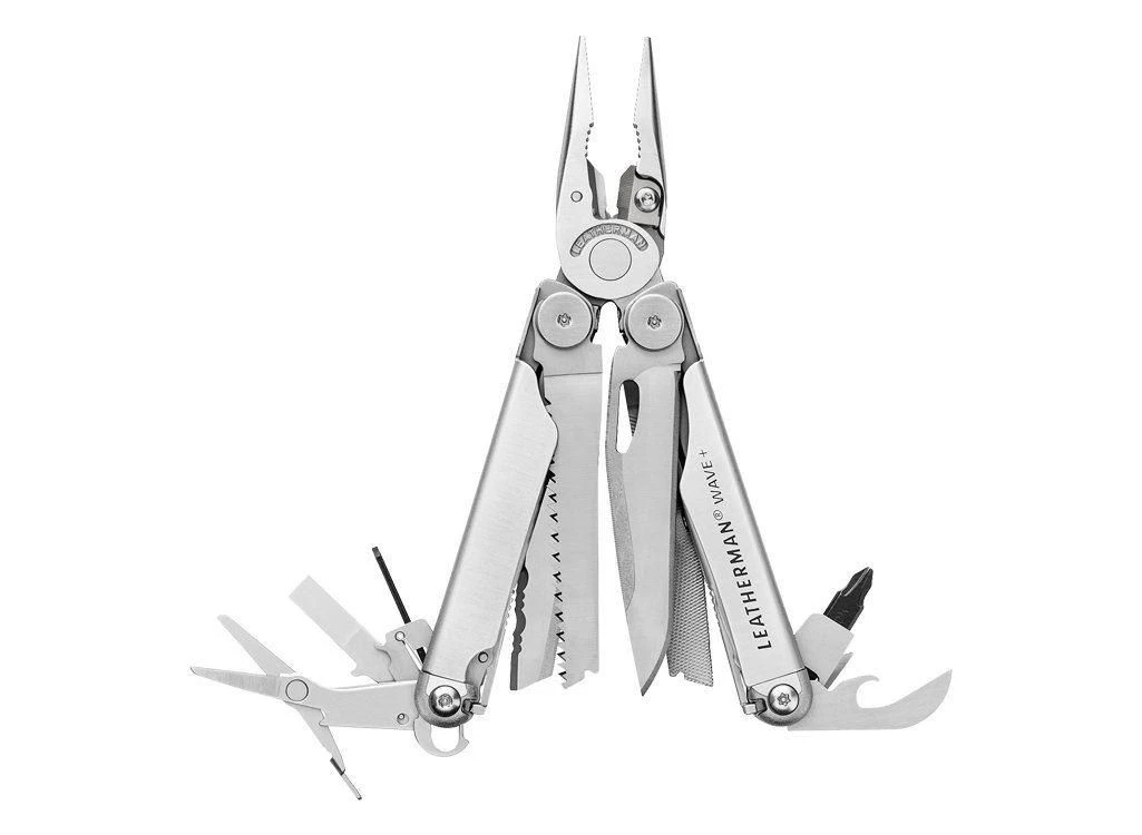 Leatherman Wave + Multi-tool W/ Nylon Pouch 3 Leatherman Wave + Multi-tool W/ Nylon Pouch