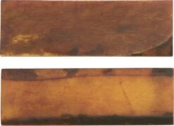 Knife Scales - Amber Bone