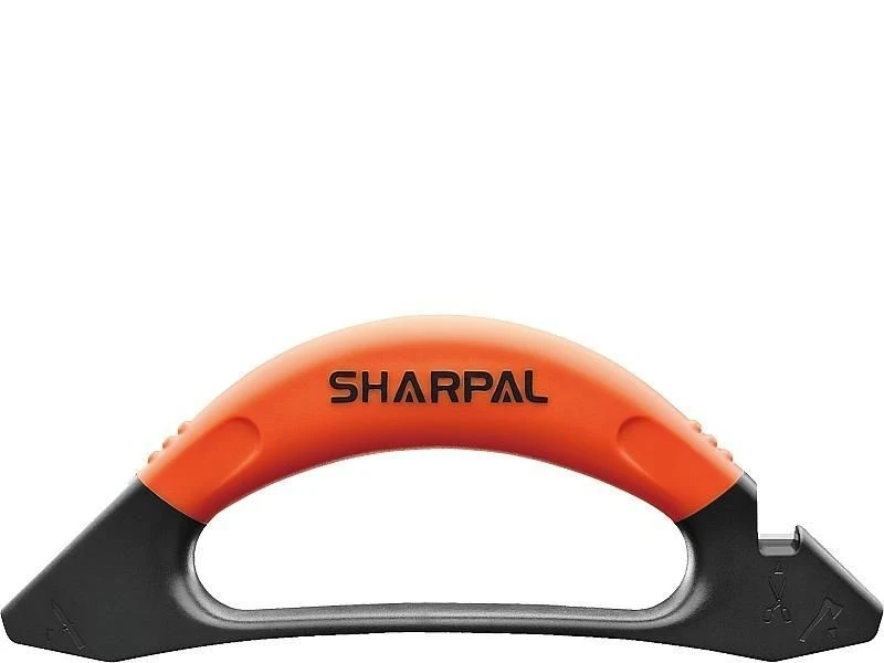 Sharpal 3-in-1 Knife, Axe & Scissors Sharpener W/Rubber Handle & Safety Guard 3 Sharpal 3-in-1 Knife, Axe & Scissors Sharpener W/Rubber Handle & Safety Guard