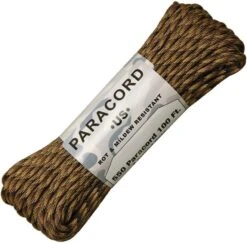 Atwood 550 Paracord FDE Camo 100ft Hank