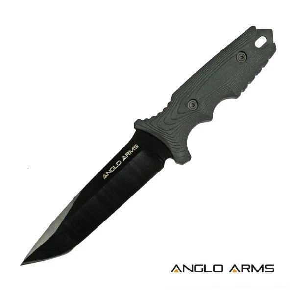 Black Rubber Handle Knife 4 Black Rubber Handle Knife - Image 2