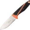 Elk Ridge Bushcraft Hunting Fixed Blade Orange Stainless
