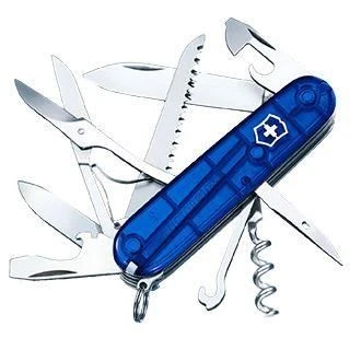 Victorinox Huntsman Blue Transparent Blister Pack 4 Victorinox Huntsman Blue Transparent Blister Pack - Image 2
