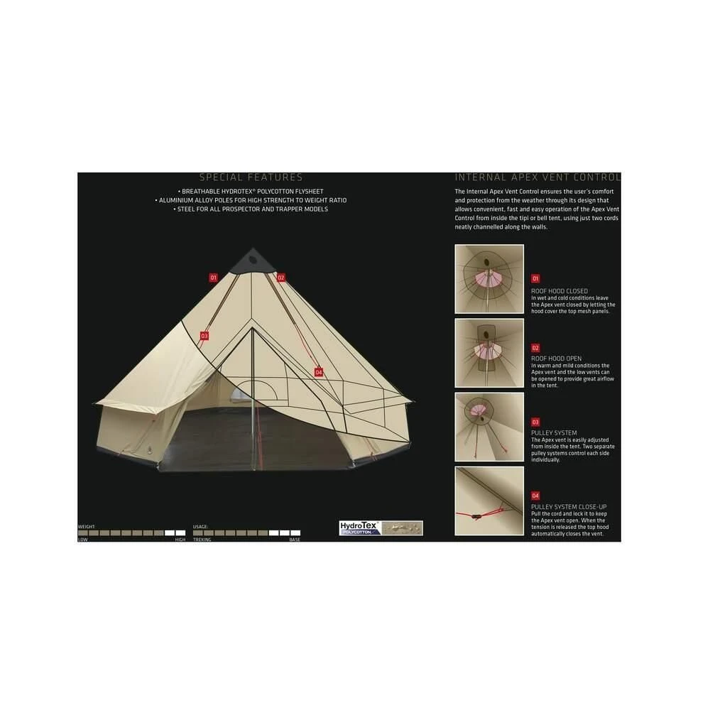 Robens Klondike 6-person Bell Tent 3 Robens Klondike 6-person Bell Tent