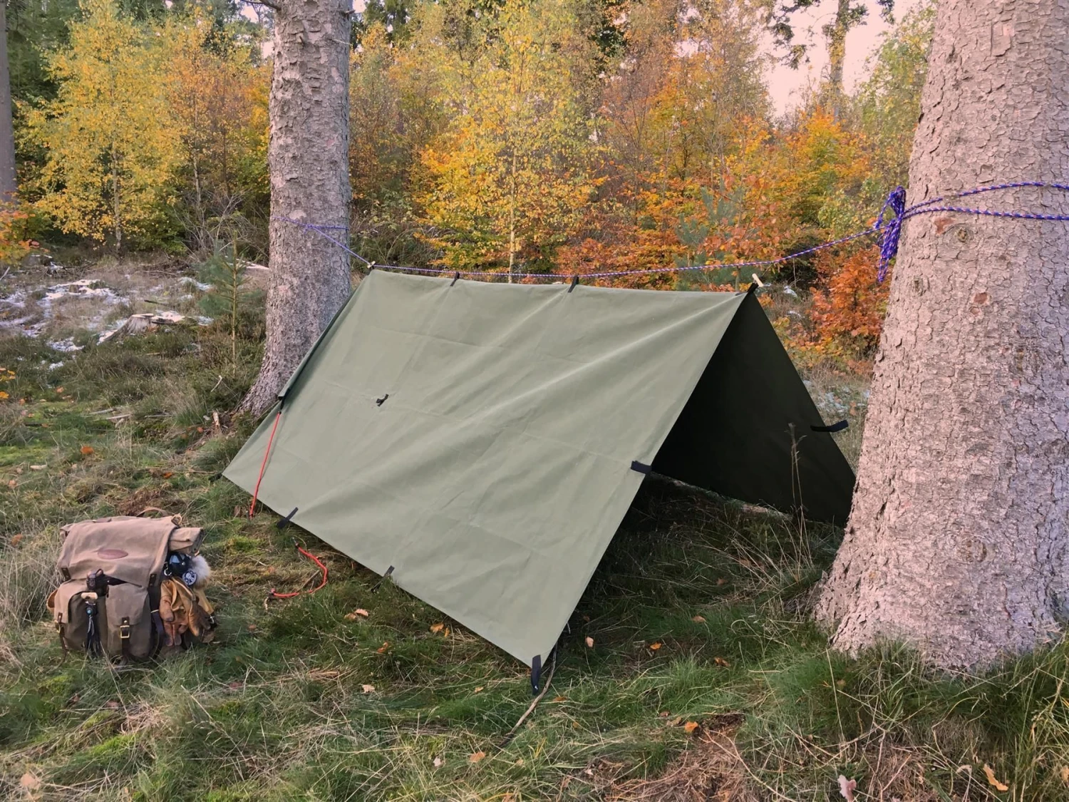 Outhaus HD Polycotton Canvas Regular Tarp 4 Outhaus HD Polycotton Canvas Regular Tarp - Image 2