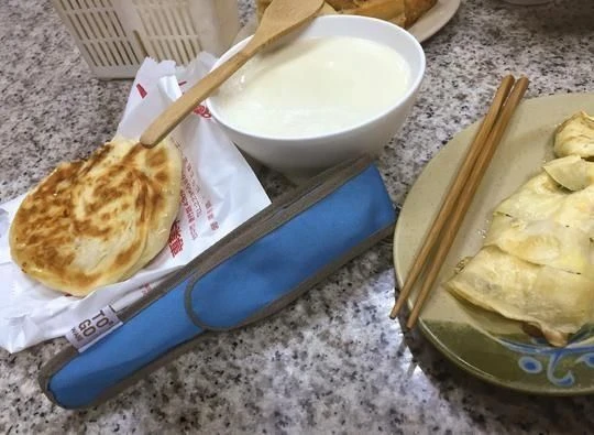 To-Go Ware - Bamboo Cutlery Set /w Chopsticks In Indigo Blue Carry Case 4 To-Go Ware - Bamboo Cutlery Set /w Chopsticks In Indigo Blue Carry Case - Image 2