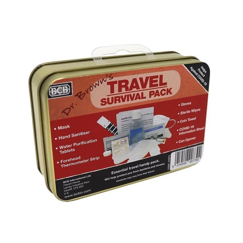 BCB Anti Bac Travel Kit With Covid-19 Information Sheet 4 BCB Anti Bac Travel Kit With Covid-19 Information Sheet - Image 2