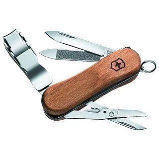 Victorinox Nail Clip Wood 580 Walnut 3 Victorinox Nail Clip Wood 580 Walnut - Image 2
