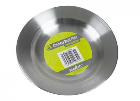 Summit Stainless Steel Plate 20cm DofE 3 Summit Stainless Steel Plate 20cm DofE