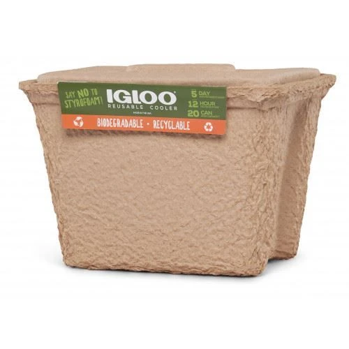 Igloo Recool Reusable Eco-Friendly Cooler /w Lid - 15 Litres / 20 Cans 4 Igloo Recool Reusable Eco-Friendly Cooler /w Lid - 15 Litres / 20 Cans - Image 2