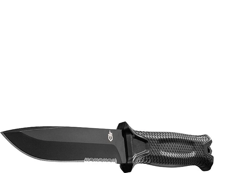 Gerber StrongArm Black Serrated Edge (DP Fixed Blade) 3 Gerber StrongArm Black Serrated Edge (DP Fixed Blade)