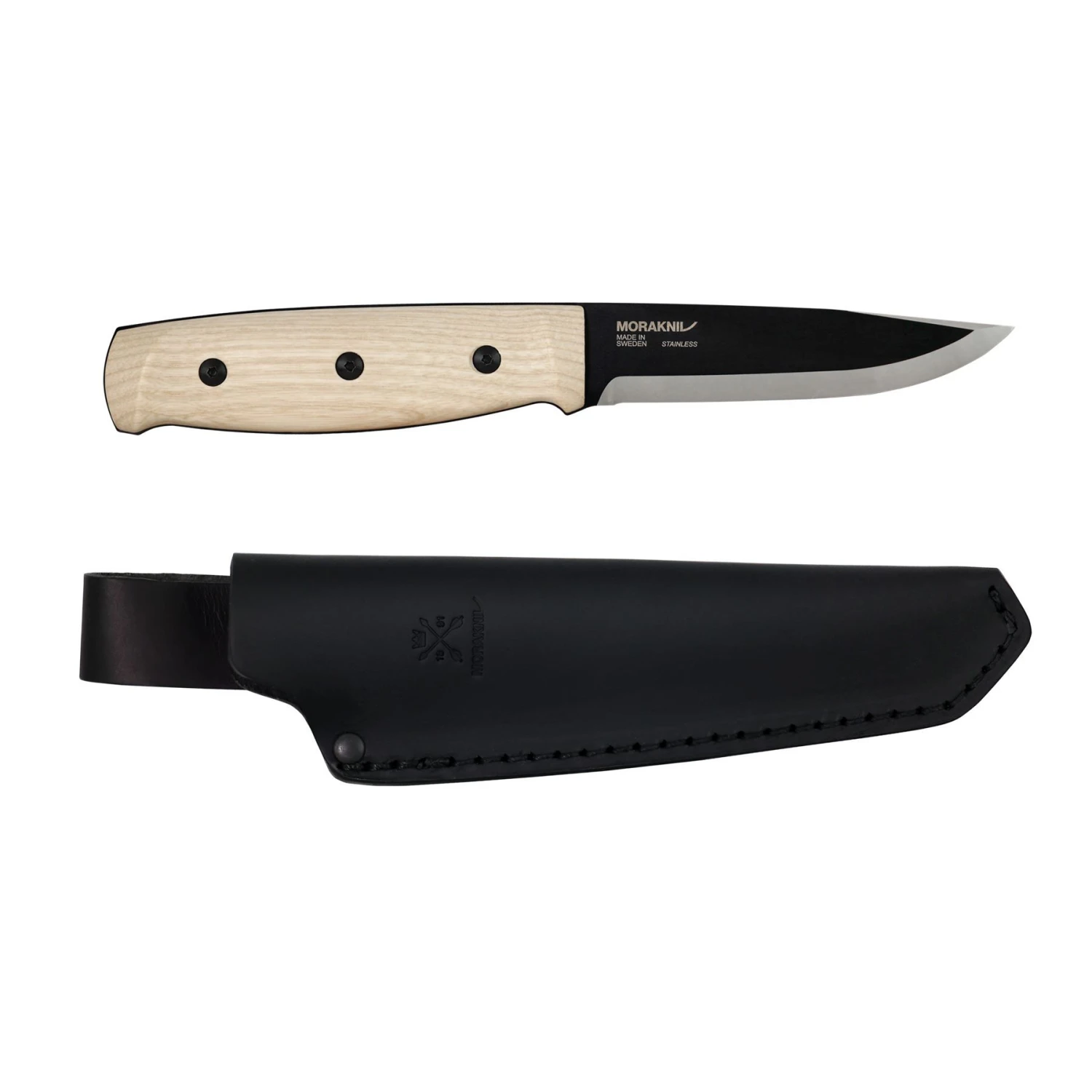Morakniv Mora Lok Knife Blackblade Ash Wood 3 Morakniv Mora Lok Knife Blackblade Ash Wood