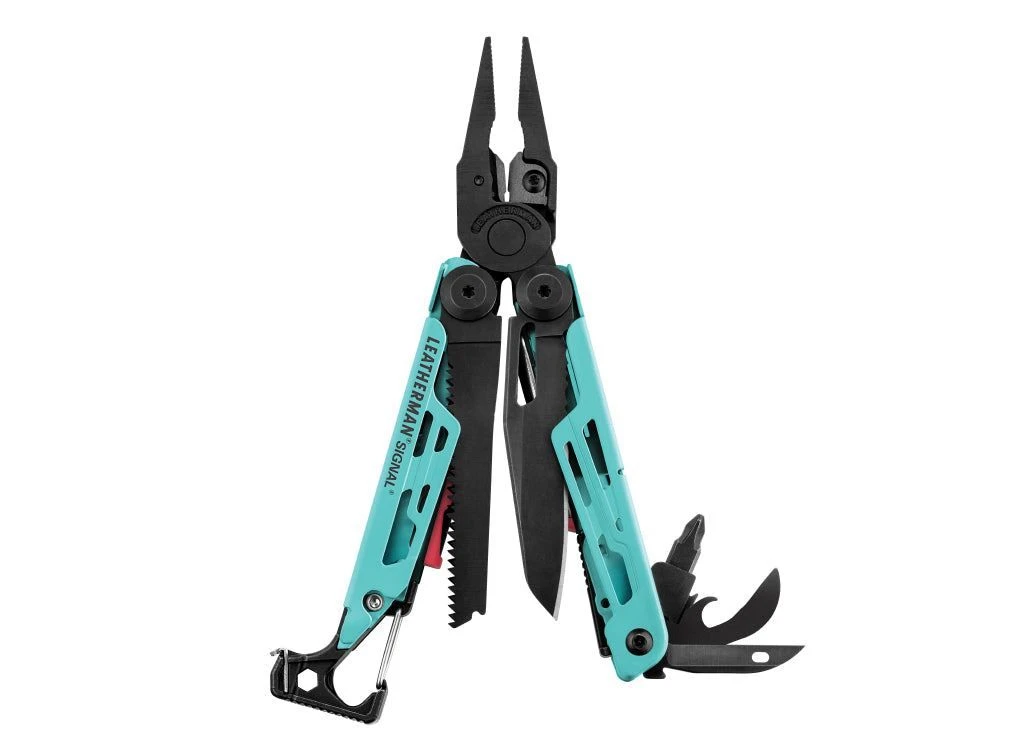 Leatherman Signal Multi Tool Aqua 3 Leatherman Signal Multi Tool Aqua