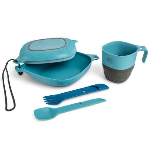 UCO 6pc Mess Kit Blue 4 UCO 6pc Mess Kit Blue - Image 2