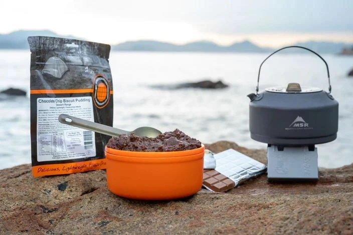 Expedition Foods Chocolate Chip Biscuit Pudding 450Kcal 3 Expedition Foods Chocolate Chip Biscuit Pudding 450Kcal